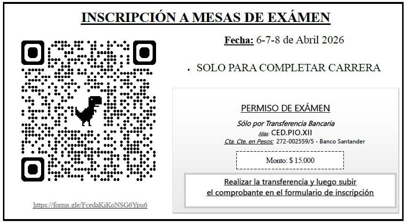 permiso de examen